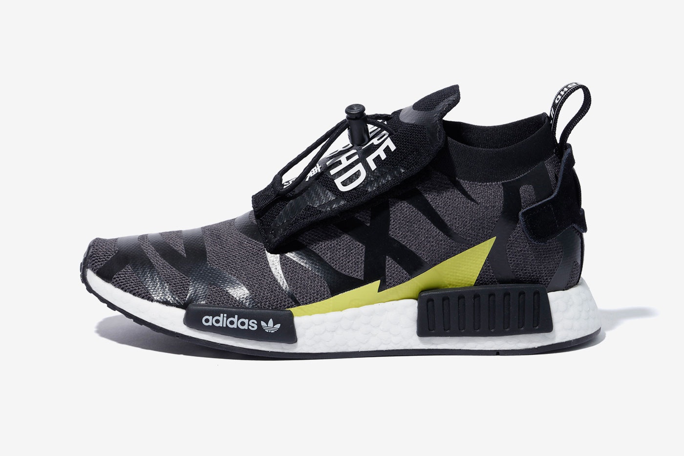 BAPE x Neighborhood x adidas NMD R1 "Black Camo"