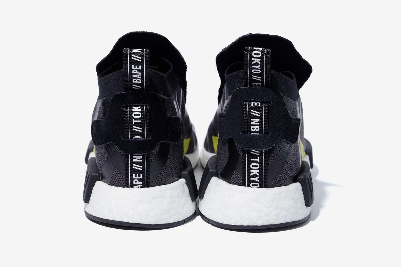 BAPE x Neighborhood x adidas NMD R1 "Black Camo"