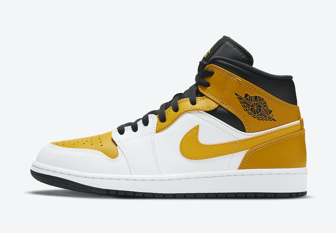 Air Jordan 1 Mid "University Gold"