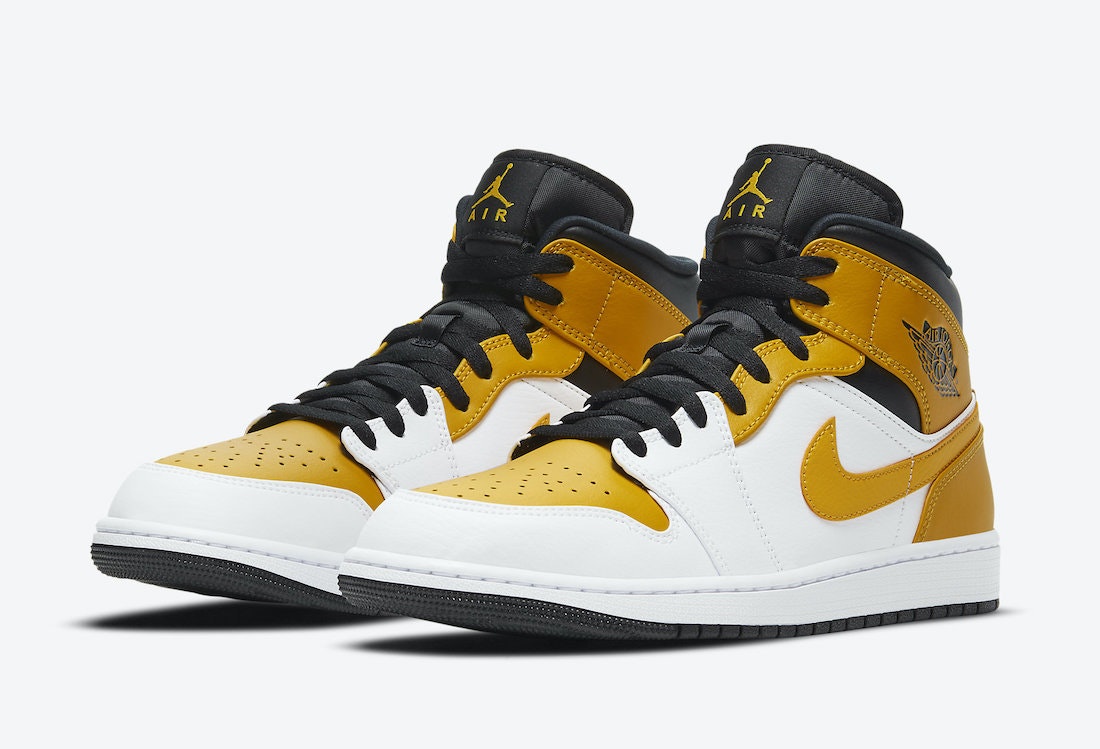 Air Jordan 1 Mid "University Gold"