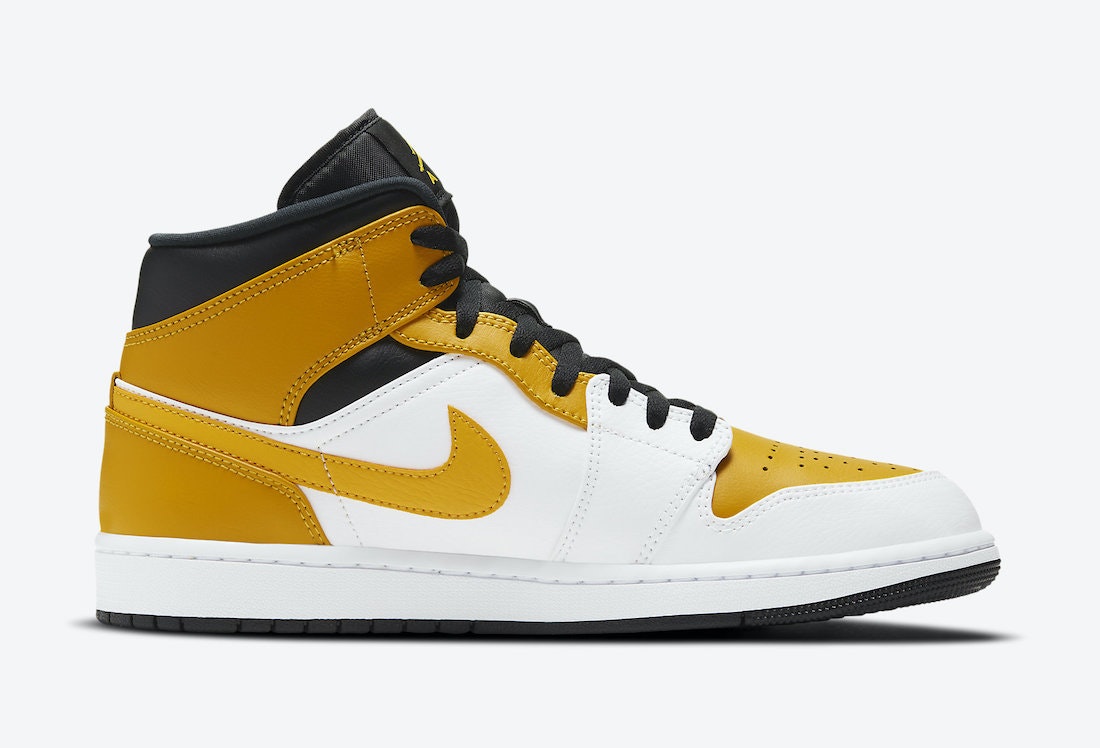 Air Jordan 1 Mid "University Gold"