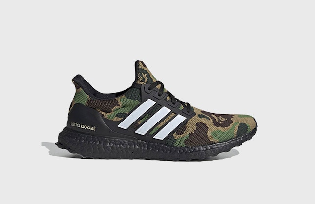 BAPE x adidas Ultra Boost "Superbowl" (Green Camo)