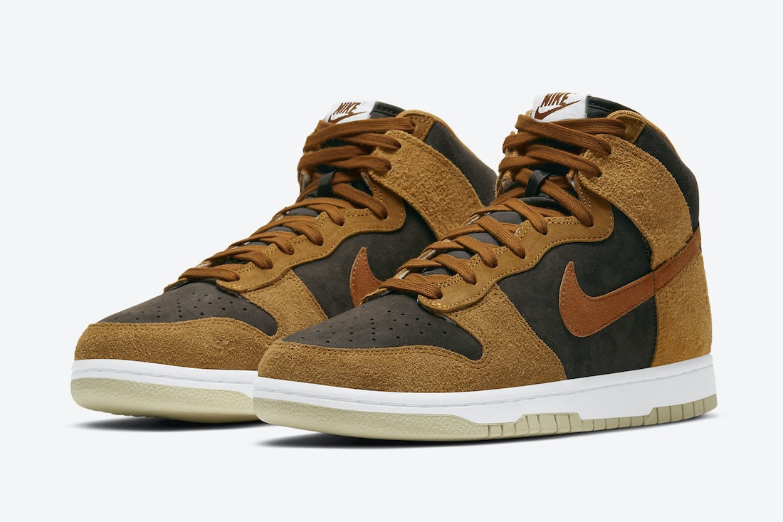 Nike Dunk High PRM "Dark Russet"