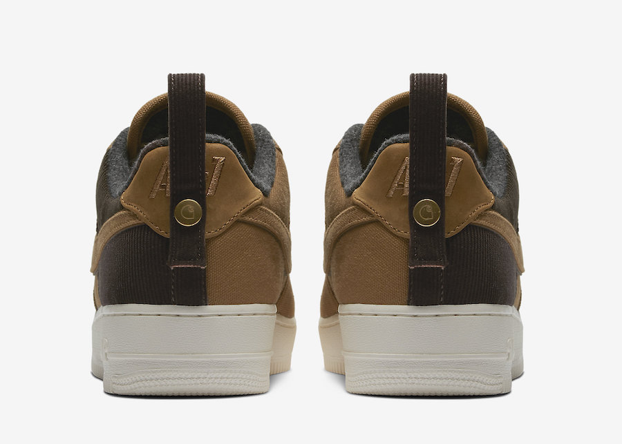 Carhartt WIP x Nike Air Force 1 07 PRM Ale Brown kaufen AV4113 200 HEAT MVMNT