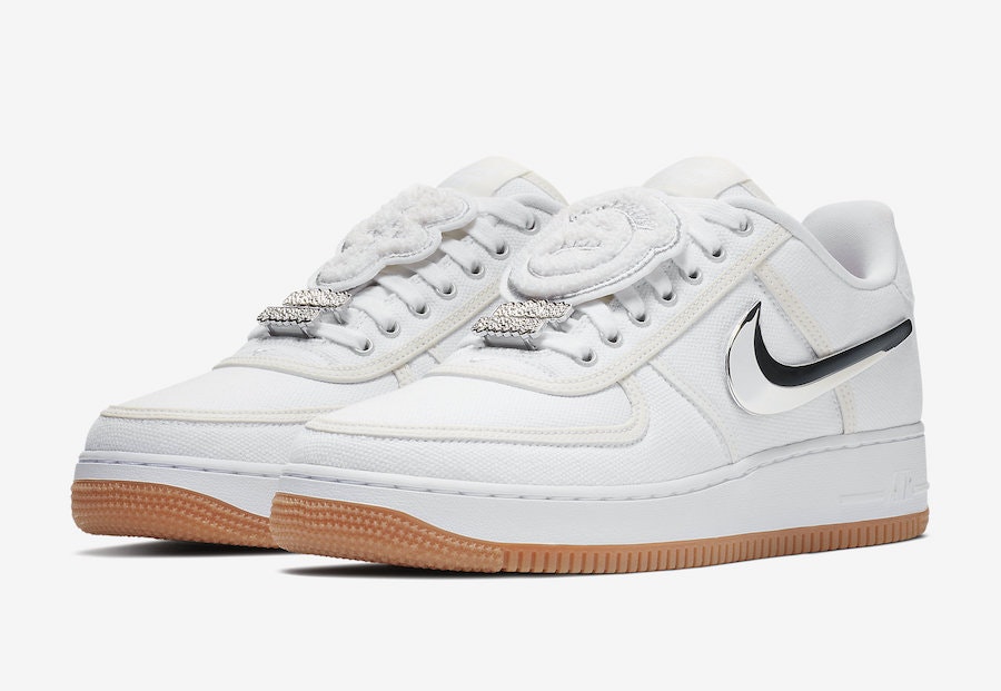 Travis Scott x Nike Air Force 1 (White)