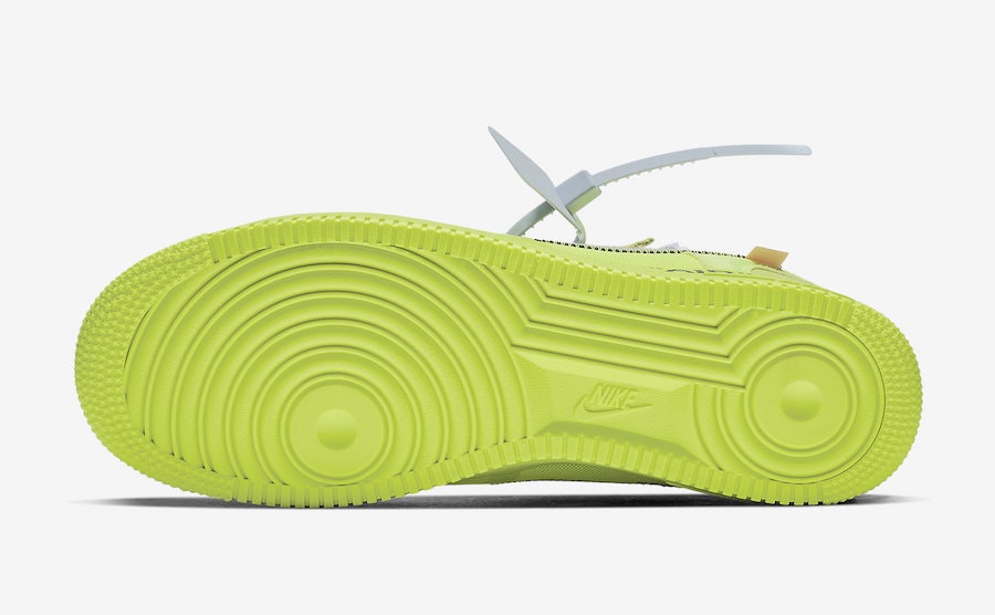 Off-White x Nike Air Force 1 Low "Volt"
