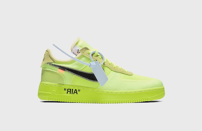 Off-White x Nike Air Force 1 Low "Volt"