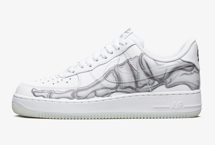 Nike Air Force 1 Low QS "Skeleton" (White)