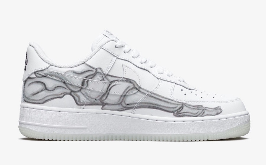 Nike Air Force 1 Low QS "Skeleton" (White)