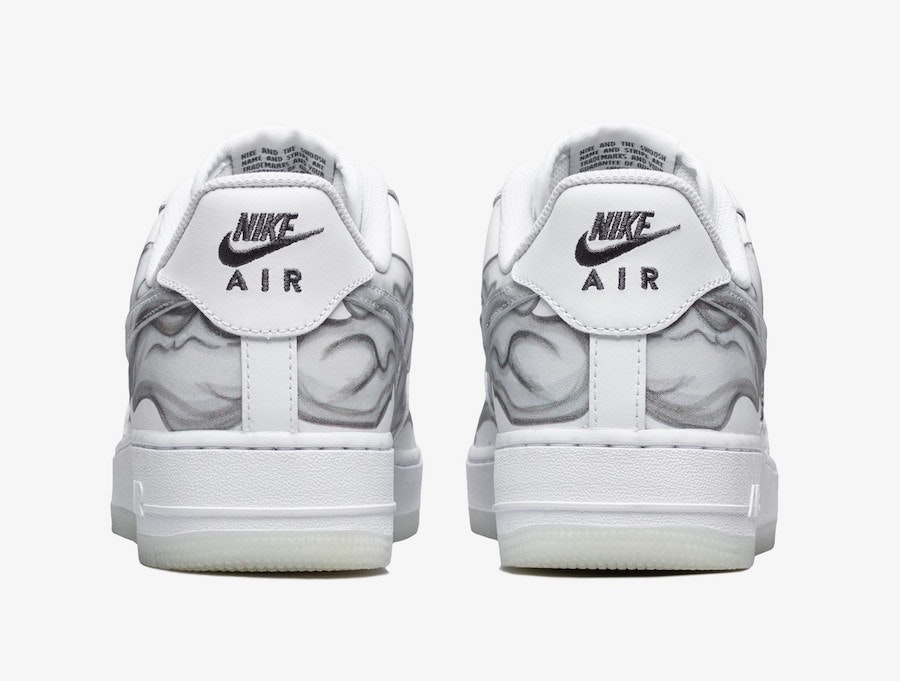 Nike Air Force 1 Low QS "Skeleton" (White)
