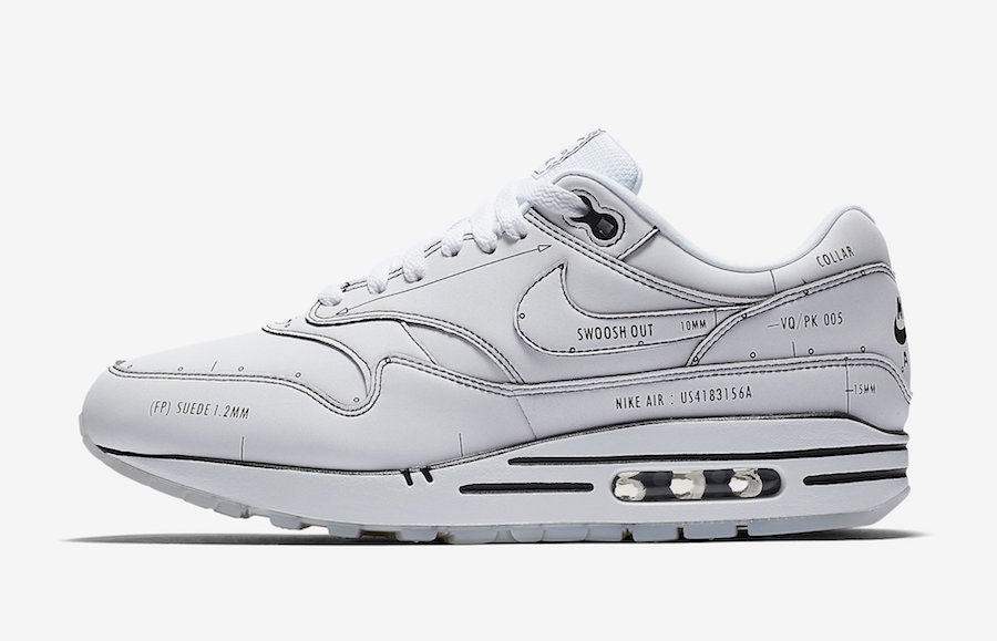 Nike Air Max 1 "Sketch to Shelf" (White)