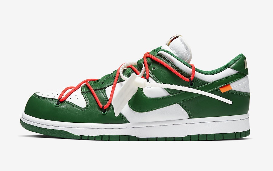 Nike x Off-White Dunk Low "Pine Green"