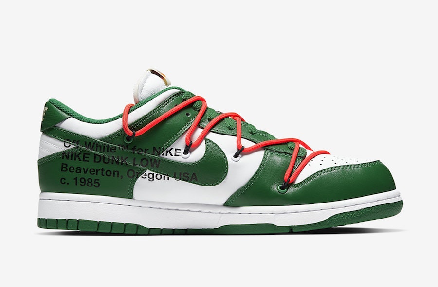 Nike x Off-White Dunk Low "Pine Green"