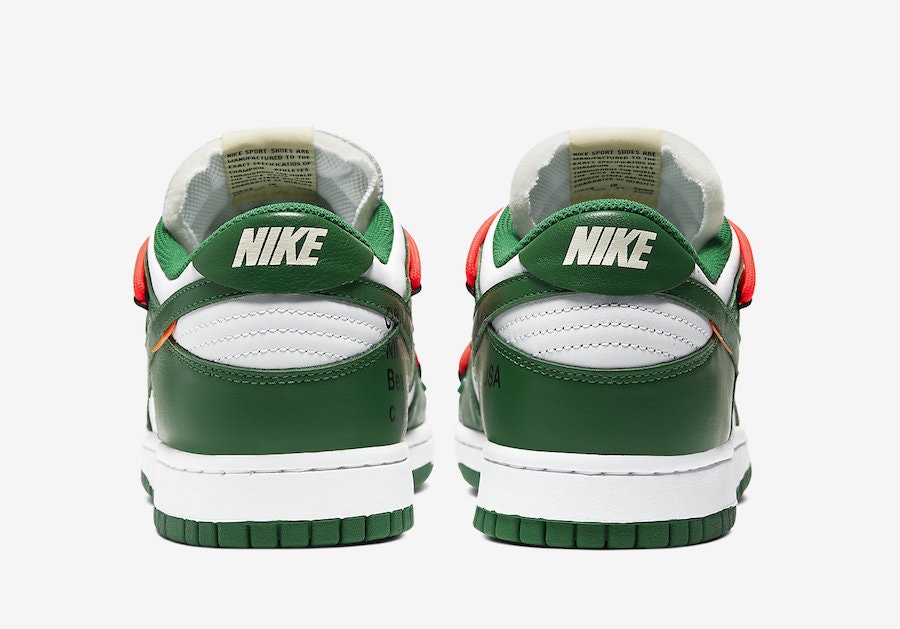 Nike x Off-White Dunk Low "Pine Green"