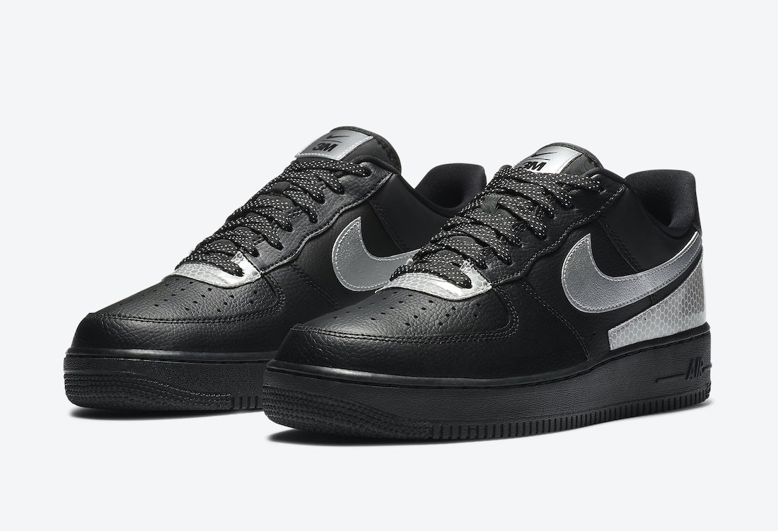 3m x Nike Air Force 1 Low "Silver Swoosh"