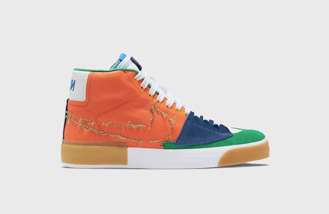 Nike SB Zoom Blazer Mid Edge "Safety Orange" Nike SB Zoom Blazer Mid Edge "Safety Orange"