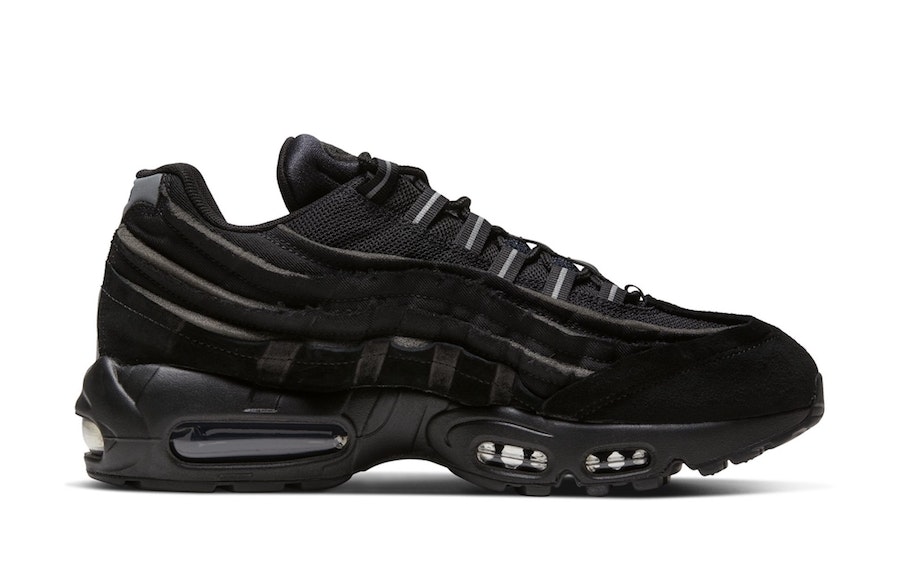 Comme des Garçons x Nike Air Max 95 "Black"