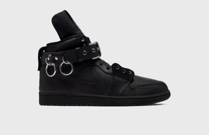 Comme des Garçons x Air Jordan 1 Retro High "Core Black"