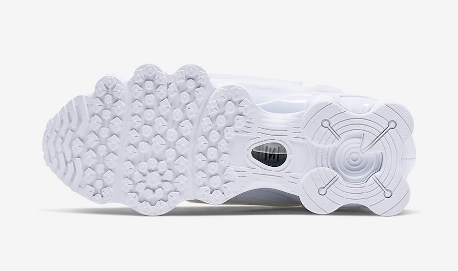 Comme des Garçons x Nike Shox TL "Triple White"