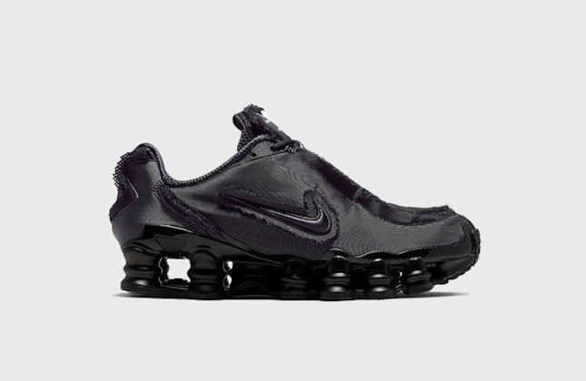 Comme des Garçons x Nike Shox TL "Triple Black" 