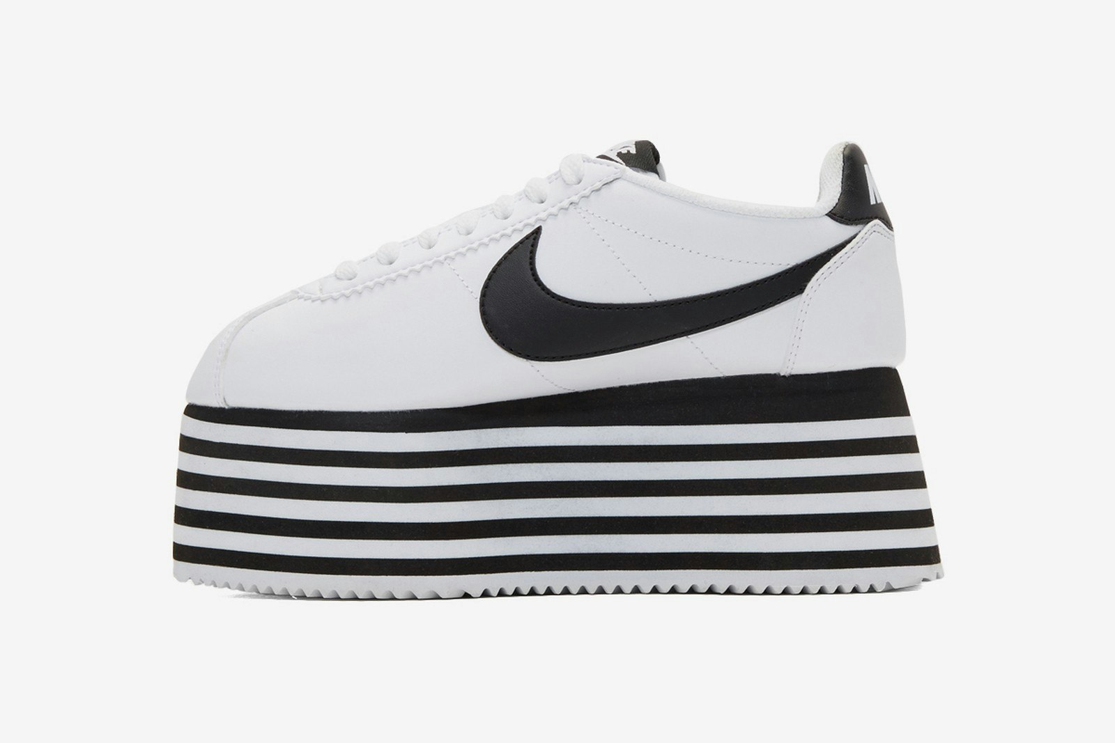 Comme des Garçons x Nike Cortez Platform "White&Black"