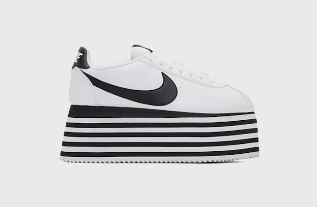 Comme des Garçons x Nike Cortez Platform "White&Black"