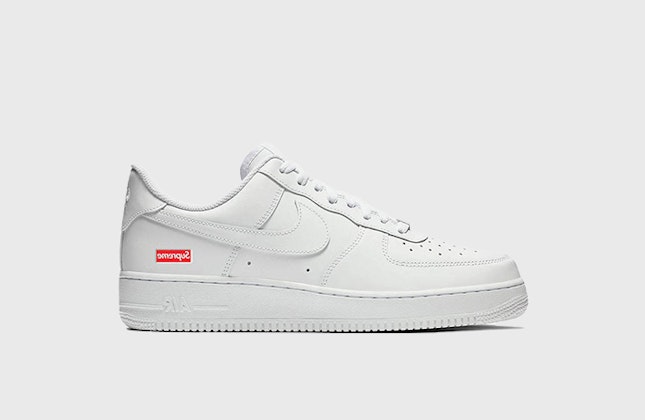 Supreme x Nike Air Force 1 Low "Triple White"