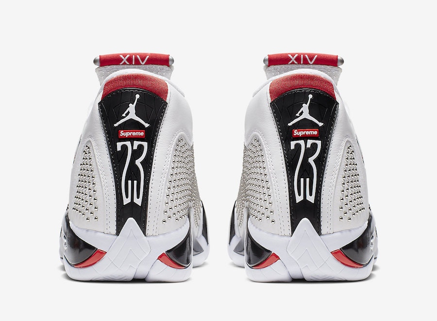 Supreme x Air Jordan 14 "University Red"