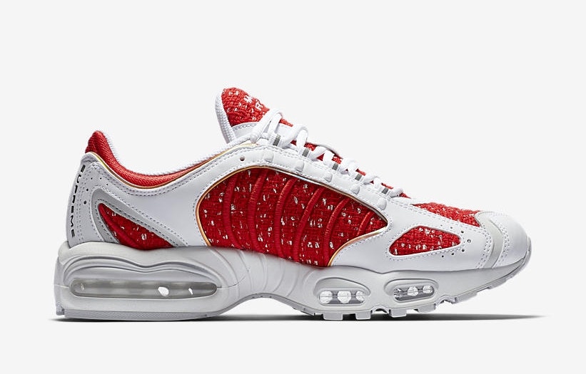 Supreme x Nike Air Max Tailwind 4 "University Red"