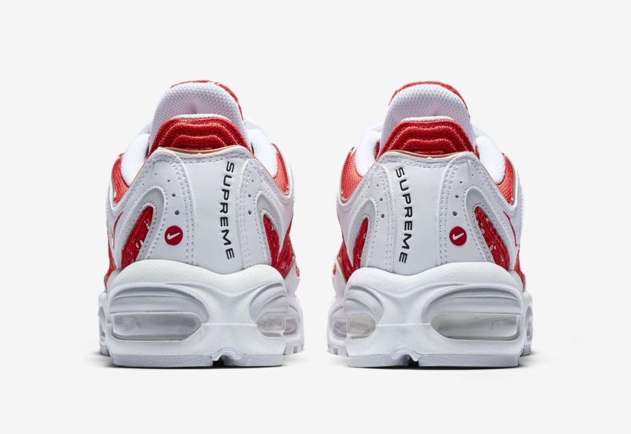 Supreme x Nike Air Max Tailwind 4 "University Red"