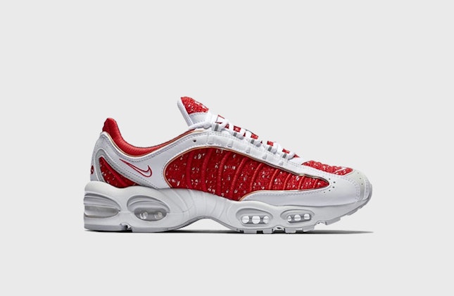 Supreme x Nike Air Max Tailwind 4 "University Red"