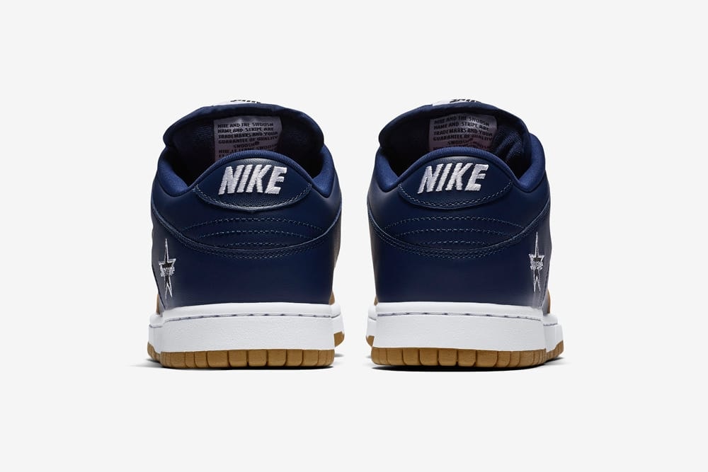 Supreme x Nike SB Dunk Low "Jewel Navy"