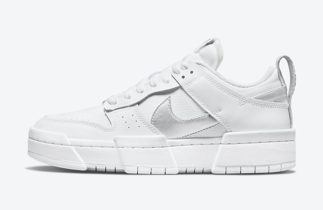 Nike Dunk Low Disrupt "White Silver"