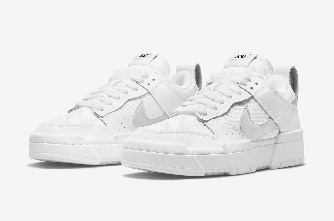 Nike Dunk Low Disrupt "White Silver"