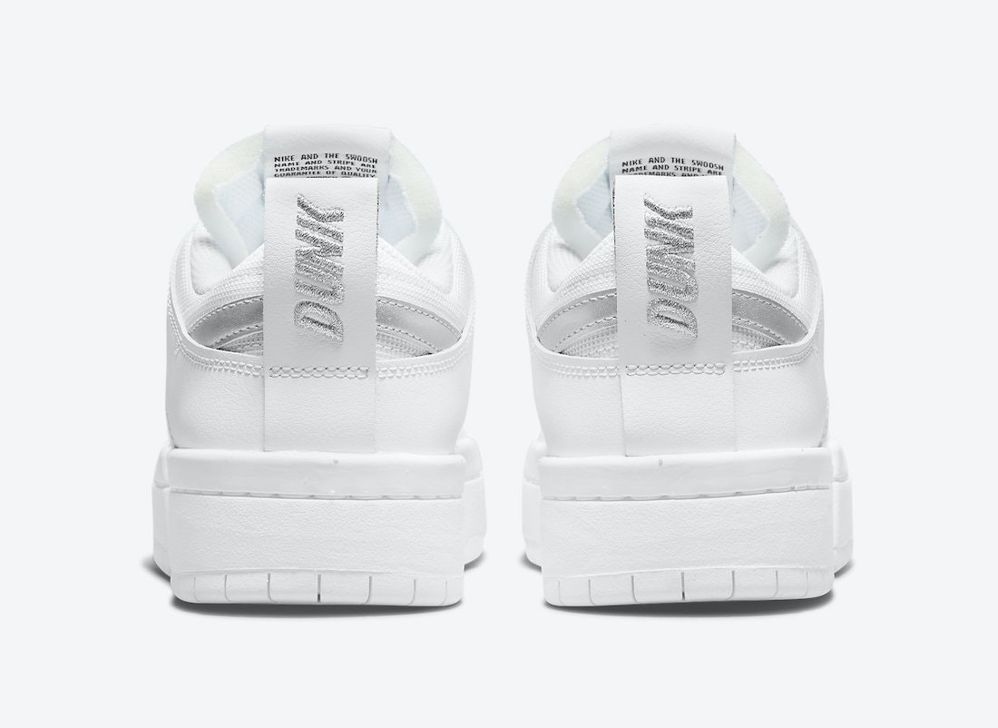 Nike Dunk Low Disrupt "White Silver"