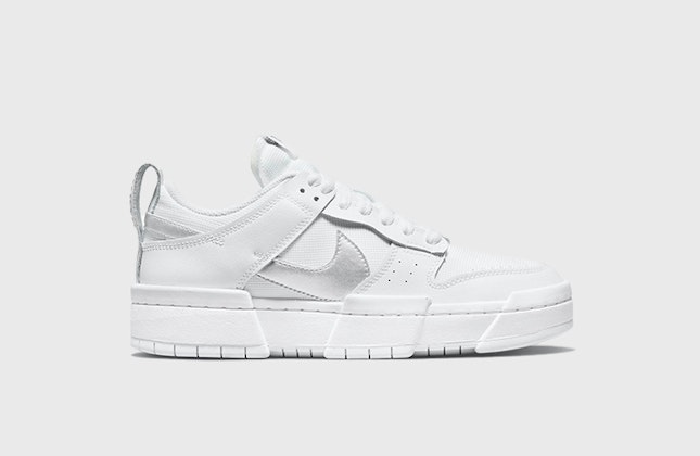 Nike Dunk Low Disrupt "White Silver" Nike Dunk Low Disrupt "White Silver"