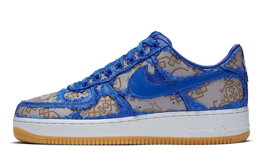 CLOT x Nike Air Force 1 Low "Game Royal"