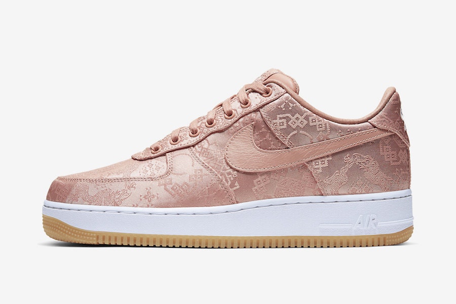 CLOT x Nike Air Force 1 Low “Rose Gold”