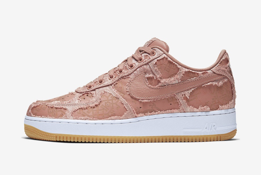 CLOT x Nike Air Force 1 Low “Rose Gold”