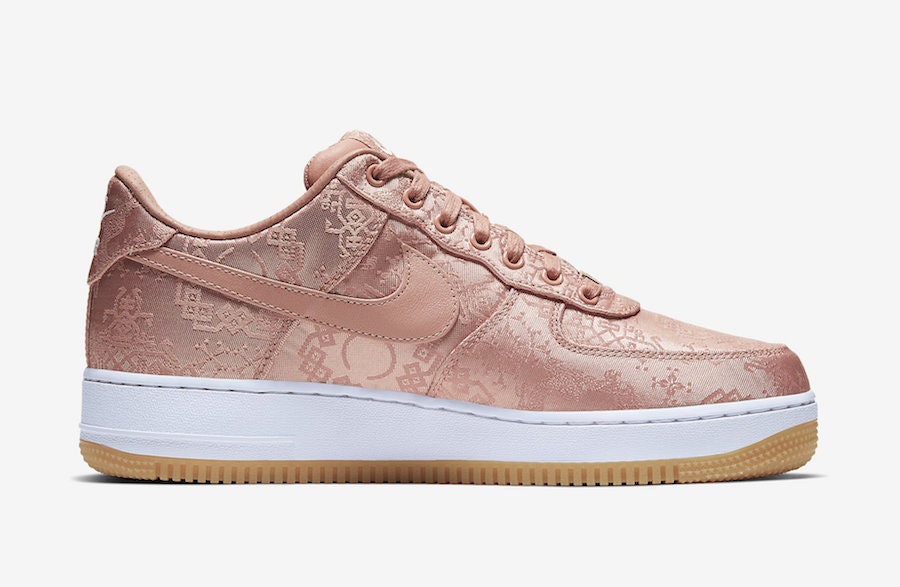 CLOT x Nike Air Force 1 Low “Rose Gold”