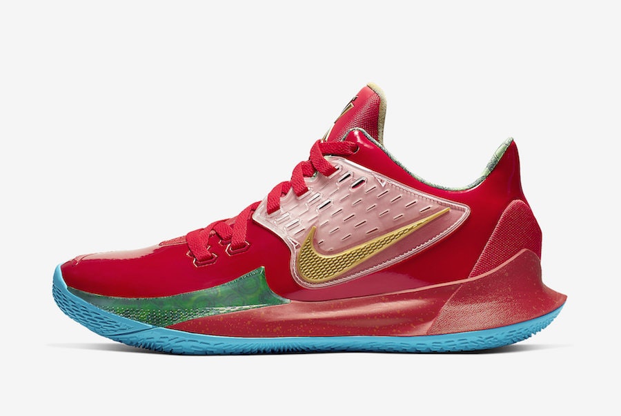 Spongebob Schwammkopf x Nike Kyrie Low 2 “Mr. Krabs”