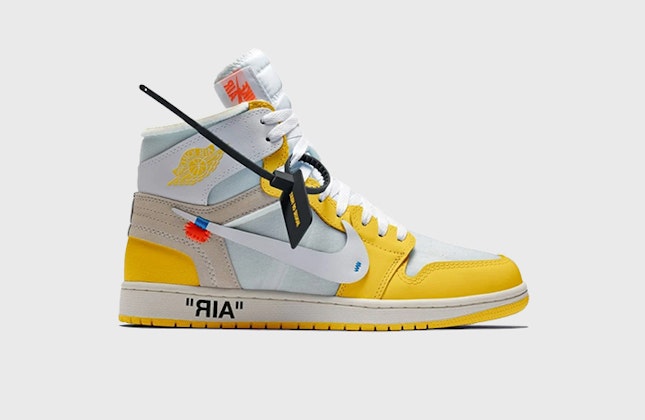 Nike x Off-White Air Jordan 1 High "Canary Yellow" Nike x Off-White Air Jordan 1 High "Canary Yellow"