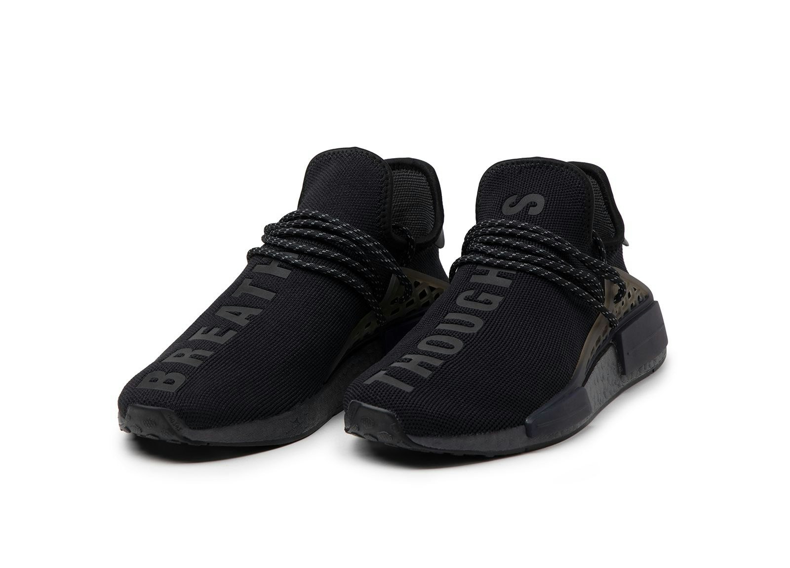 Pharrell Williams X adidas NMD HU "Triple Black"