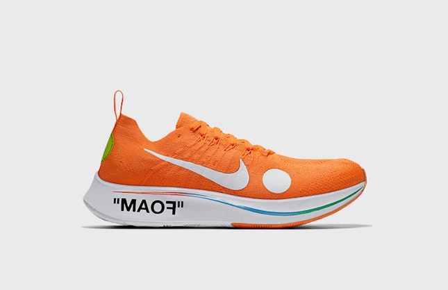 Nike x Off-White Zoom Fly Mercurial Flyknit "Total Orange"