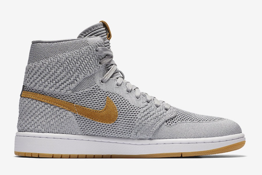 Air Jordan 1 High Flyknit "Wolf Grey"