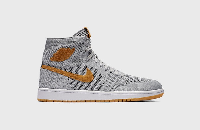 Air Jordan 1 High Flyknit "Wolf Grey"