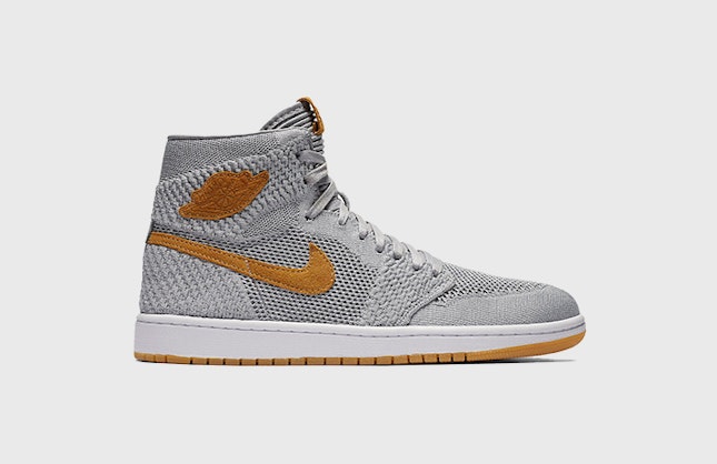 Air Jordan 1 High Flyknit "Wolf Grey"