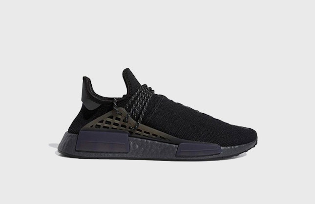 Pharrell Williams X adidas NMD HU "Triple Black"
