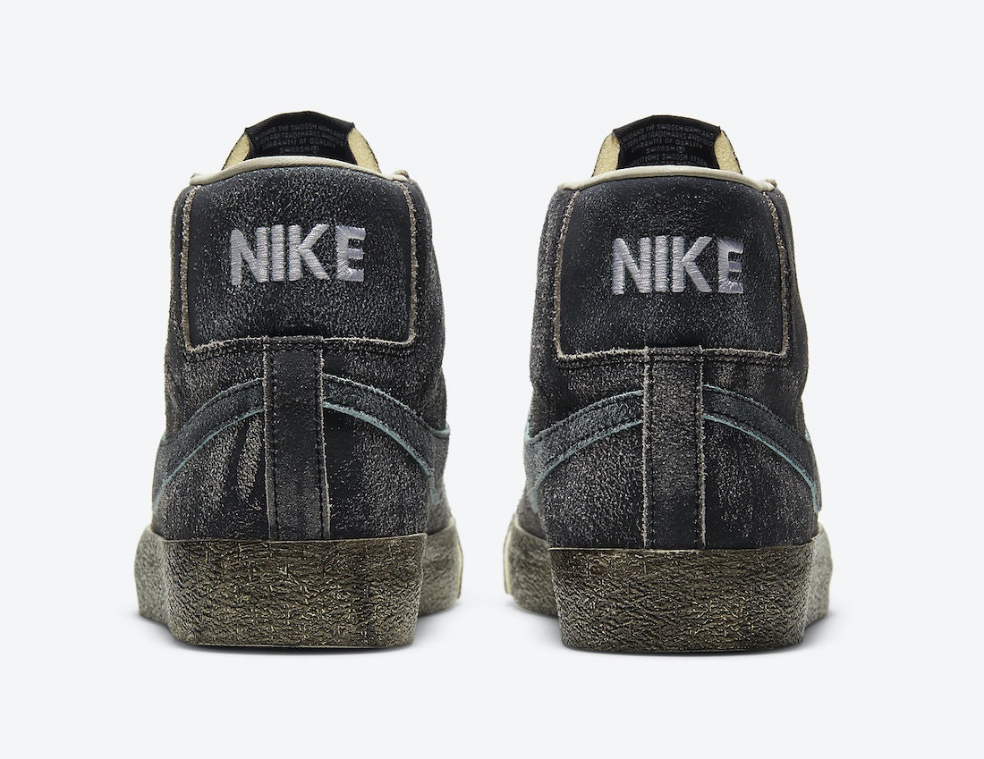 Nike SB Blazer Mid “Faded Black”
