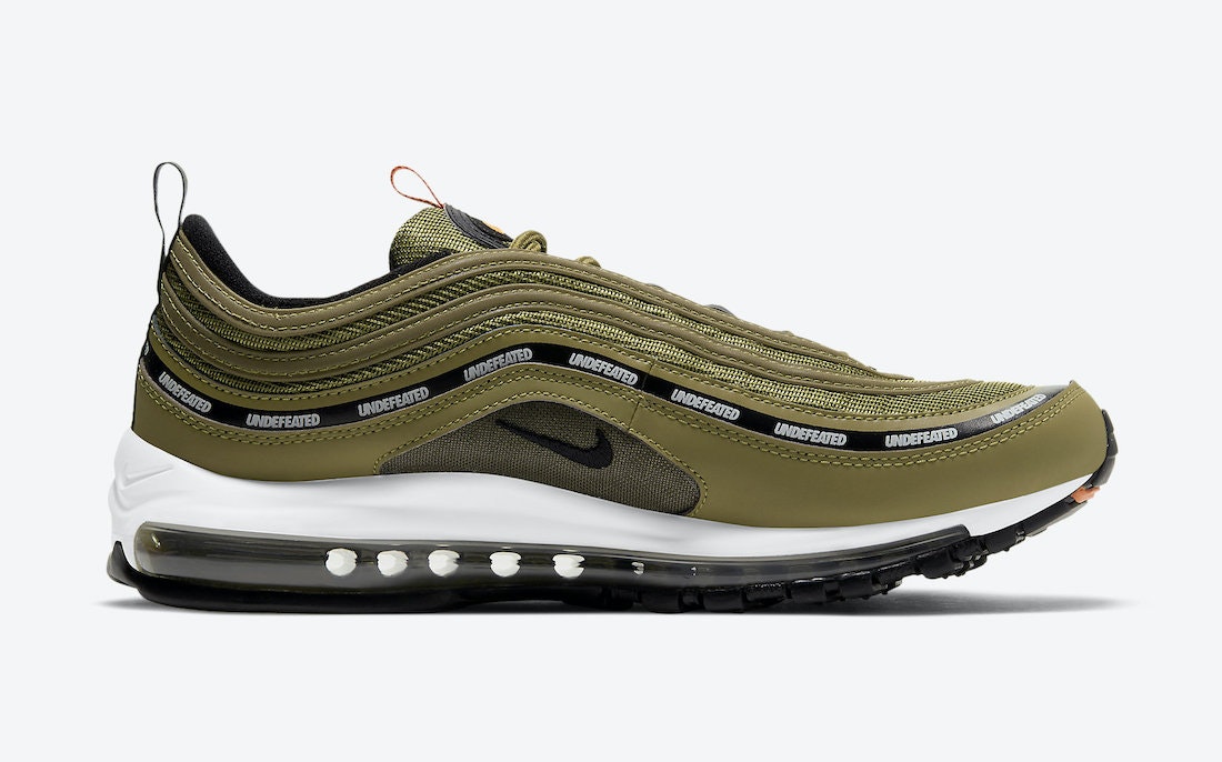 Undefeated x Nike Air Max 97 "Militia Green"